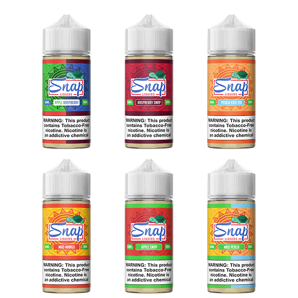 Snap Liquids Series E-Liquid 100mL 0mg (Freebase)