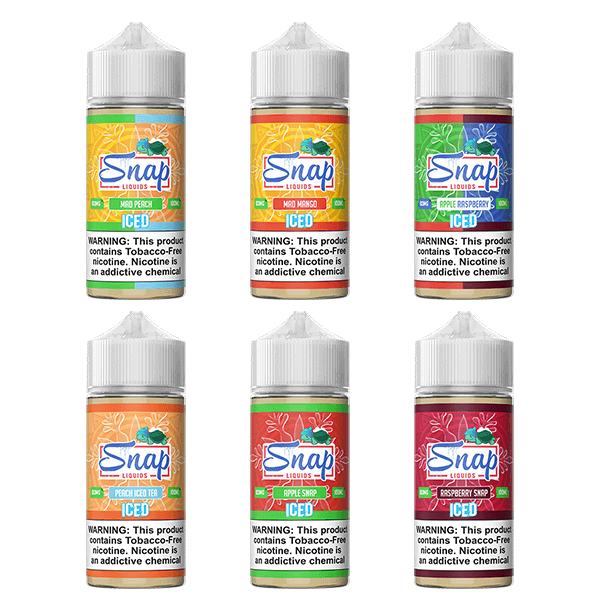 Snap Liquids Series E-Liquid 100mL 0mg (Freebase)