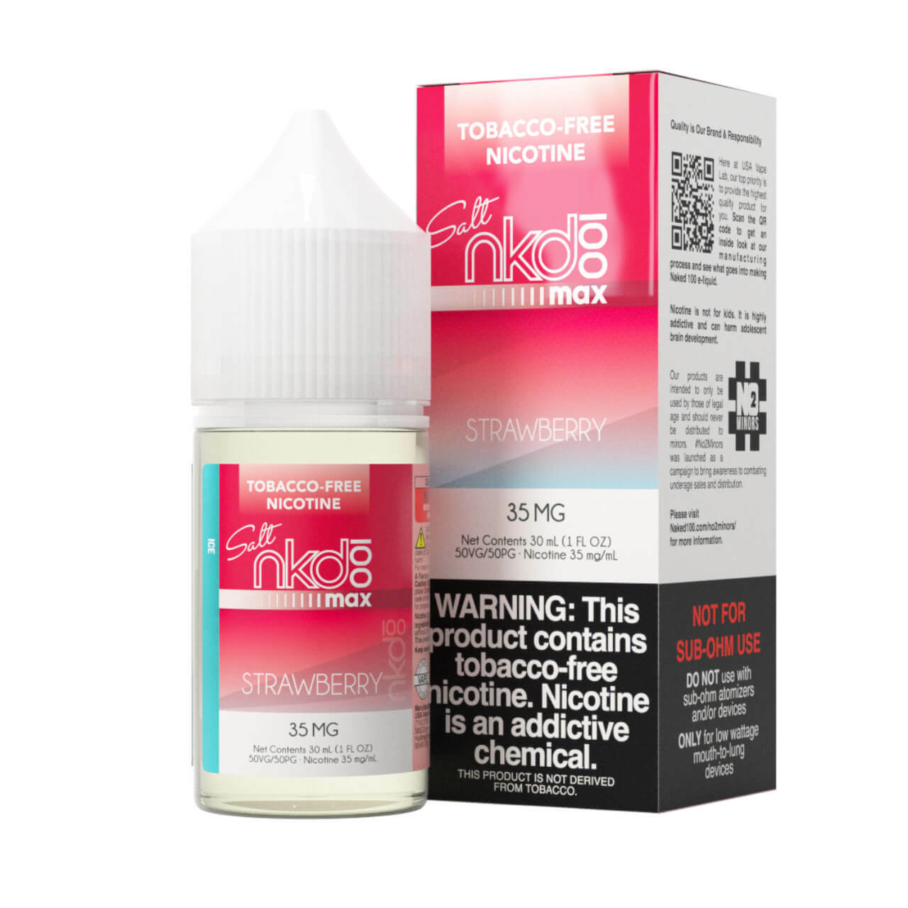 Naked MAX TFN Salt Series E-Liquid 30mL (Salt Nic) | 35mg