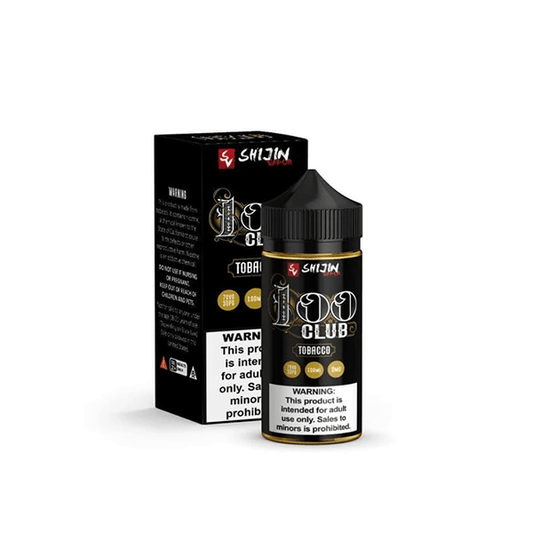 100 Club Series E-Liquid 100mL (Freebase) | 3mg with Packaging 