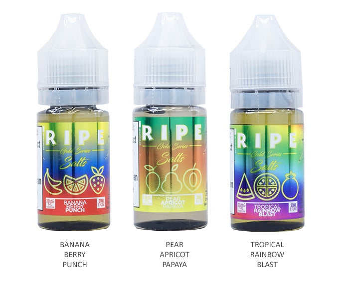 Vape 100 Ripe Salt Series E-Liquid 30mL 35mg (Salt Nic)