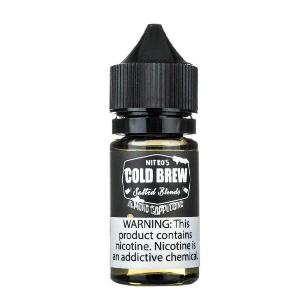 Almond Cappuccino by Nitro’s Cold Brew Salt Series E-Liquid 30mL (Salt Nic) | 25mg