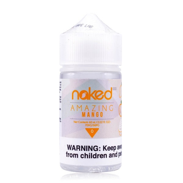 Naked 100 E-Liquid 60mL (Freebase) | 0mg Amazing Mango