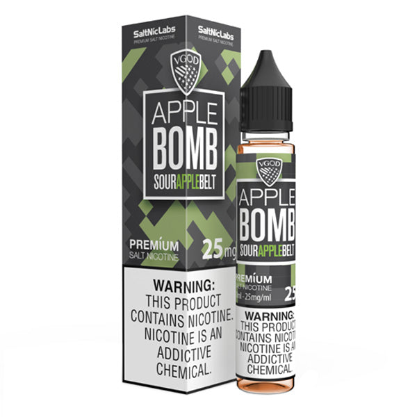 VGOD Salt Series E-Liquid 30mL | 25mg Apple Bomb with Packaging