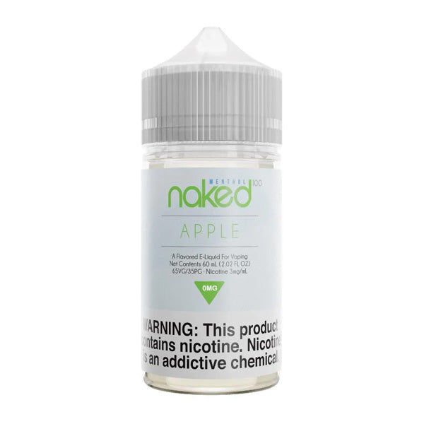 Naked 100 E-Liquid 60mL (Freebase) | 0mg Apple Cooler