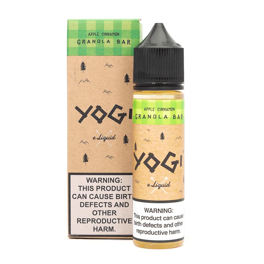 Yogi E-Liquid 60mL | 0mg (Original & Farms Series) Apple Cinnamon with Packaging