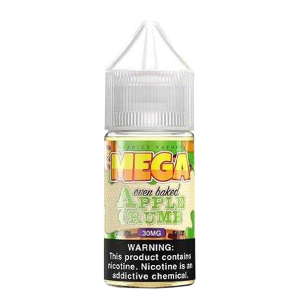 Mega E-Liquids Salt Series E-Liquid 30mL | 30mg Apple crumb bottle