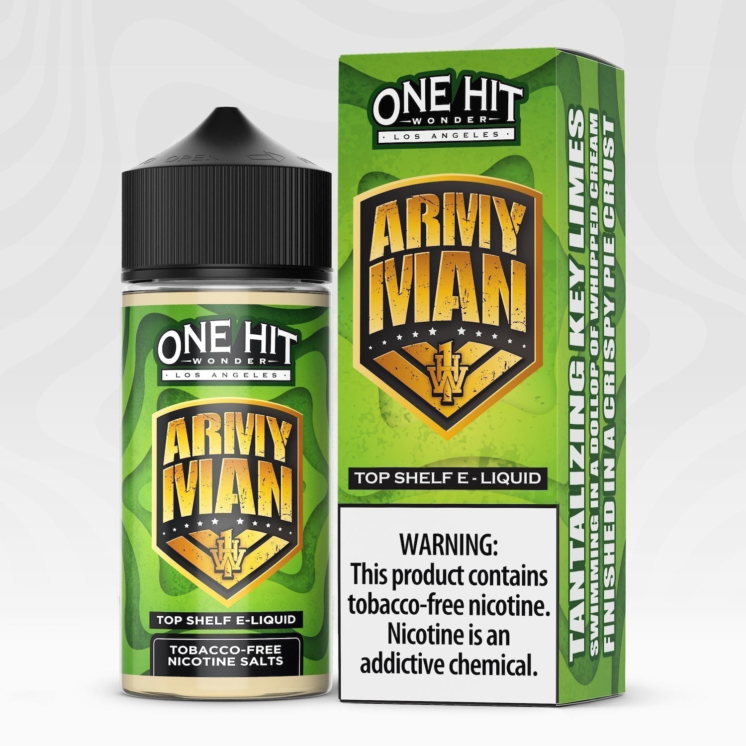 Army Man by One Hit Wonder TFN Series E-Liquid 6mg | 100mL (Freebase) With Packaging