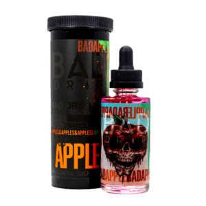 Bad Drip Series E-Liquid 60mL (Freebase) Bad Apple with Packaging