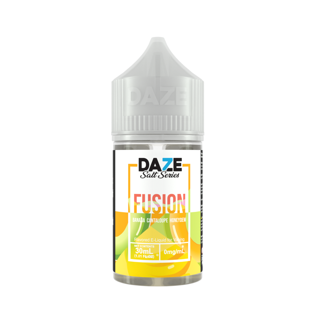 7Daze Fusion Salt Series E-Liquid 30mL (Salt Nic) | 30mg Banana Cantaloupe Honeydew