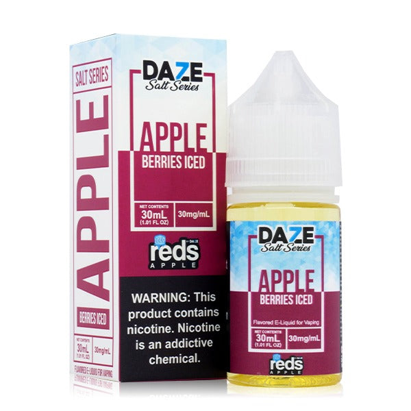 Reds Salt Series E-Liquid 30mL Salt Nic 30mg Berries Iced with Packaging