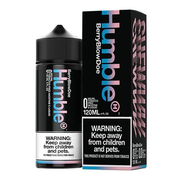 Humble TFN Series E-Liquid 6mg | 120mL (Freebase) Berry Blow Doe with Packaging