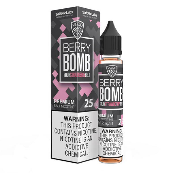 VGOD Salt Series E-Liquid 30mL | 25mg Berry Bomb with packaging