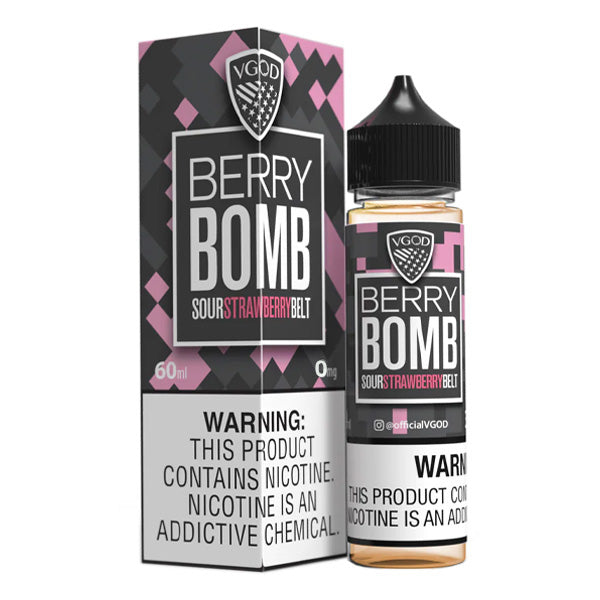 VGOD Series E-Liquid 60mL | 0mg Berry Bomb with packaging