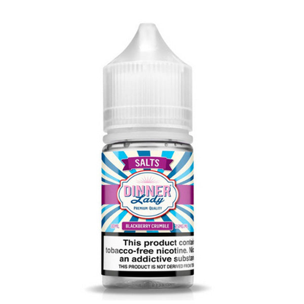 Dinner Lady TFN Salt Series E-Liquid 30mL Blackberry Crumble