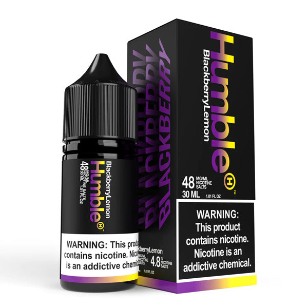 Humble TFN Salt Series E-Liquid 30mL (Salt Nic) Blackberry Lemon with Packaging