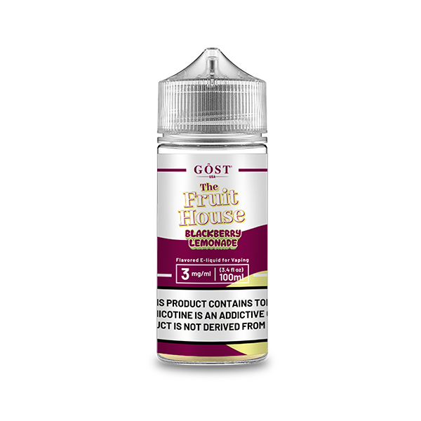 The Fruit House TFN E-Liquid 100mL (Freebase) | 3mg Blackberry Lemonade