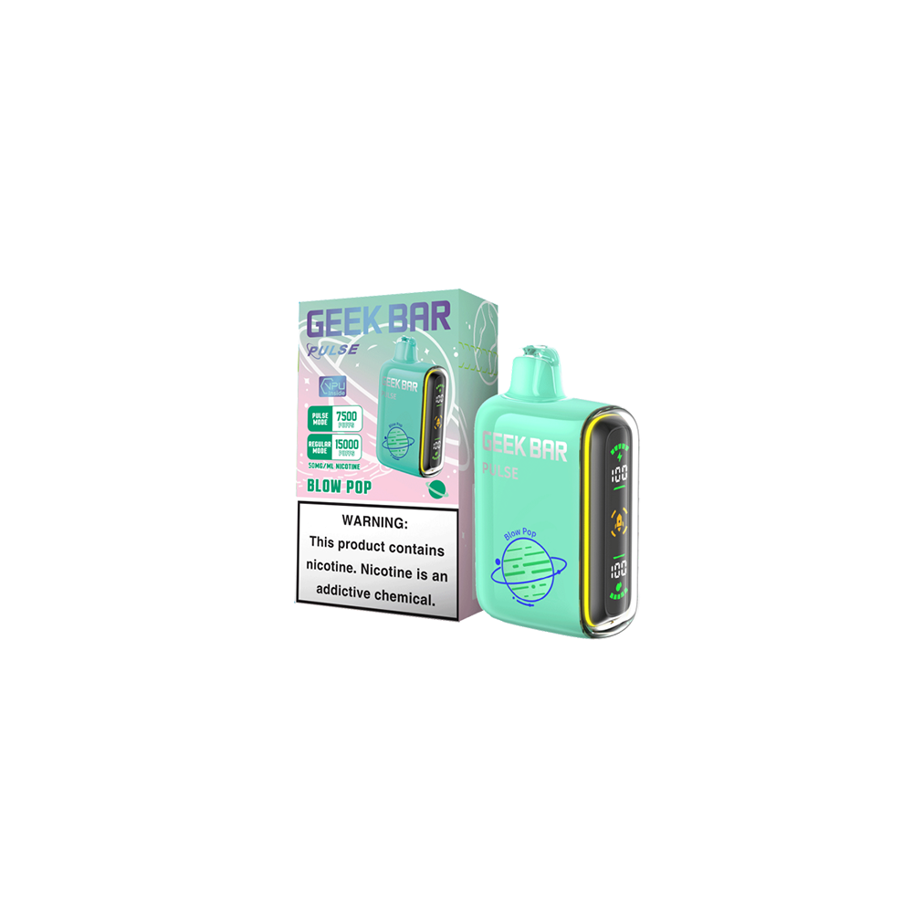 Geek Bar Pulse Disposable 15000 Puffs 16mL 50mg Blow Pop