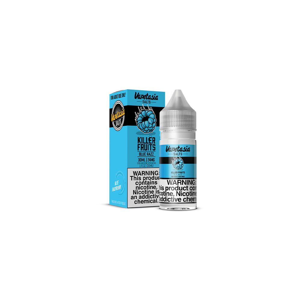 Vapetasia Salt Series E-Liquid 30mL | 24mg Blue Razz