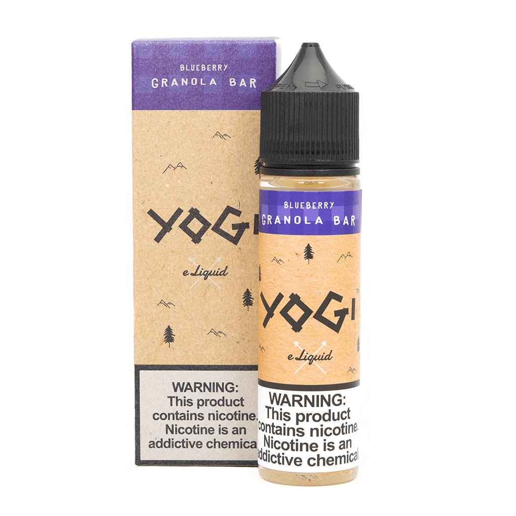 Yogi E-Liquid 60mL | 0mg (Original & Farms Series) Blueberry with Packaging