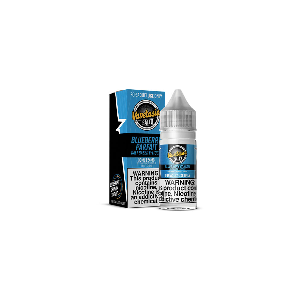 Vapetasia Salt Series E-Liquid 30mL | 24mg Blueberry Parfait