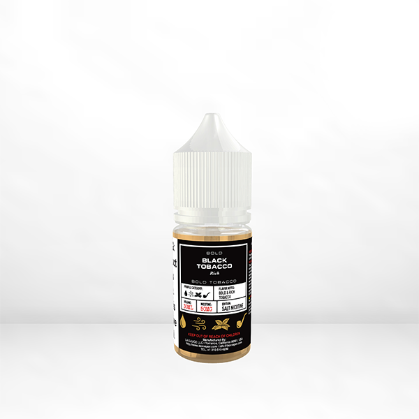 GLAS BSX TFN Salt Series E-Liquid 30mg | 30mL (Salt Nic) Bold RIch Black Tobacco