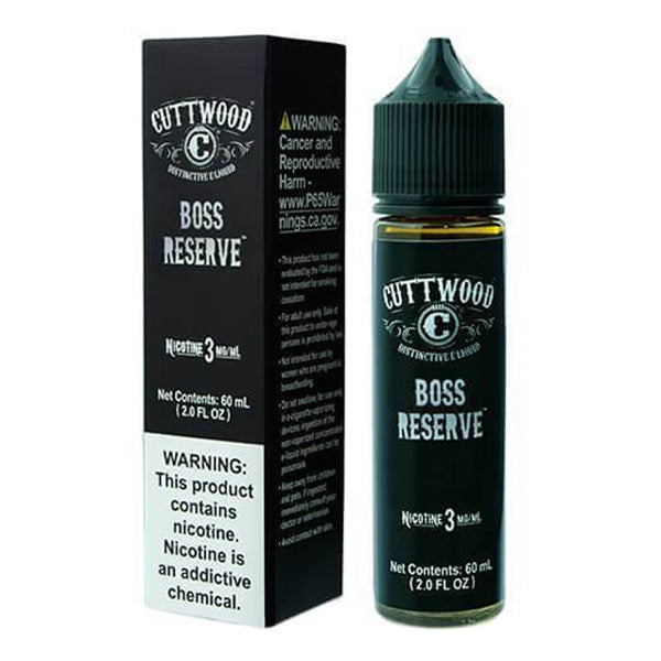 Cuttwood Series E-Liquid 60mL Boss Reserve