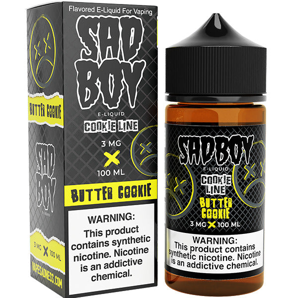 Sadboy Series E-Liquid 100mL | 0mg Butter Cookie