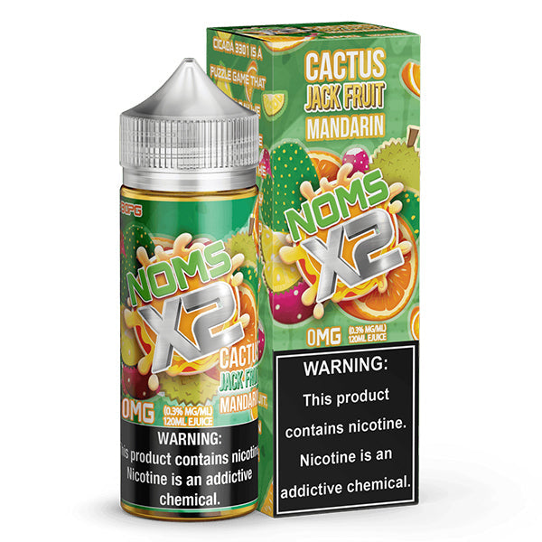 Cactus Jackfruit Mandarin by Nomenon and Freenoms Series E-Liquid 0mg | 120mL (Freebase)