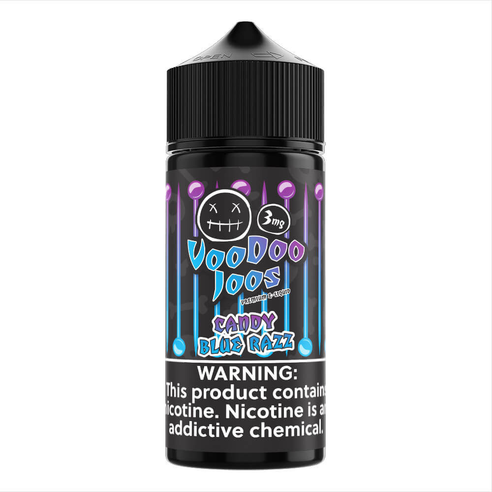 Voodoo Joos Series E-Liquid 100mL (Freebase) | 3mg Candy Blue Razz