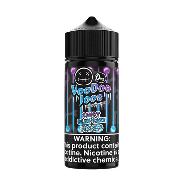 Voodoo Joos Series E-Liquid 100mL (Freebase) | 0mg Candy Blue Razz Freeze