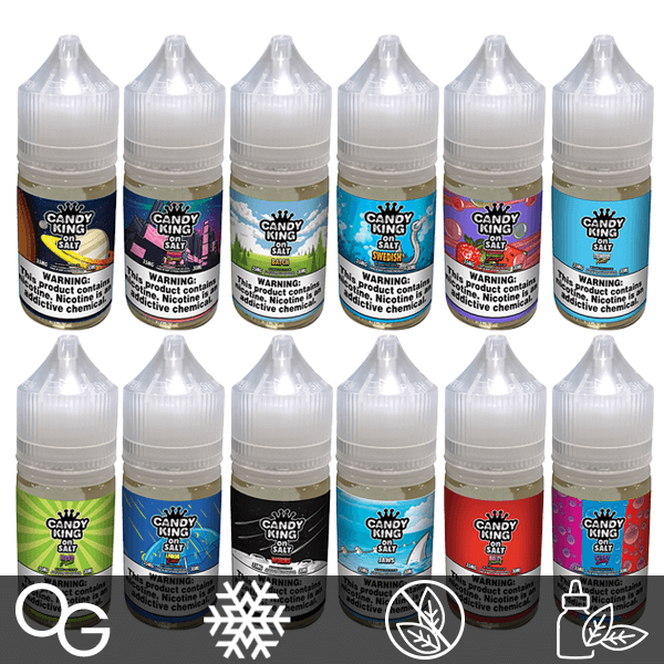 Candy King on Salt Series E-Liquid 30mL (Salt Nic) | 50mg Group Photo