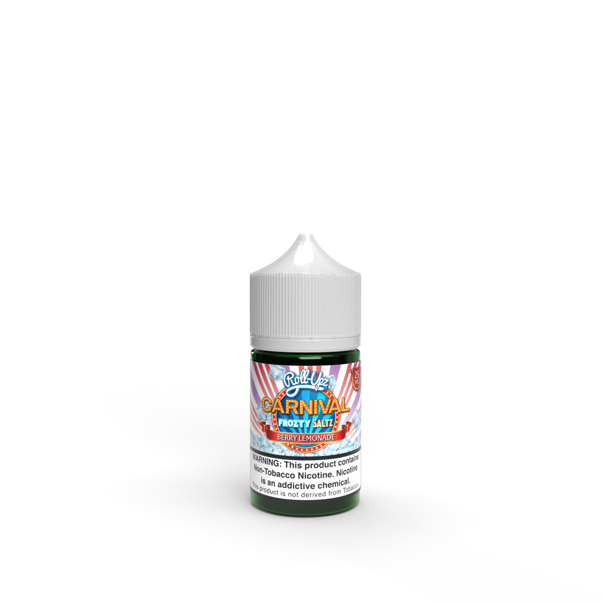 Juice Roll Upz Saltz Series E-Liquid 30mL (Salt Nic) | 25mg Carnival Berry Lemonade Frozty