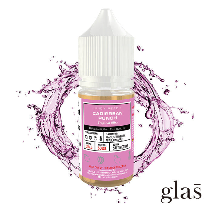 GLAS BSX TFN Salt Series E-Liquid 30mg | 30mL (Salt Nic) Carribbean Punch