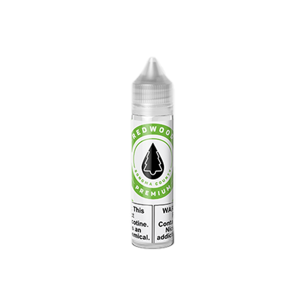 Redwood E-Liquid 60mL Cathedral Light Green Bottle