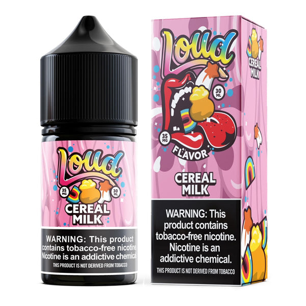 Loud TFN Series 30mL Cereal Milk with packaging