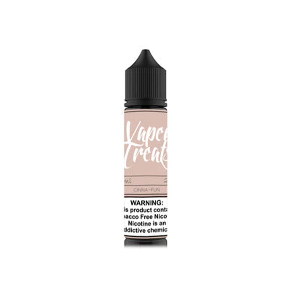 Vaper Treats Series E-Liquid 60mL | 6mg Cinnafun Bottle