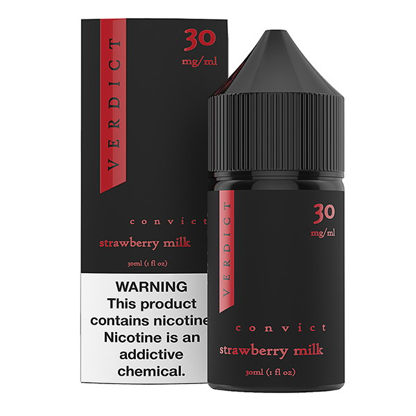 Verdict Salt Series E-Liquid 30mL | 30mg Convict with packaging