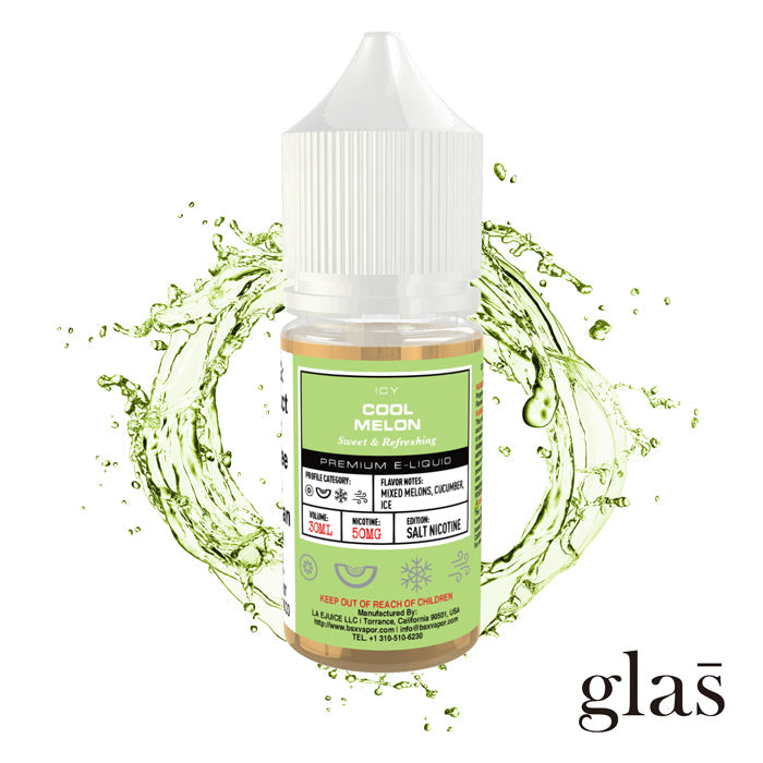 GLAS BSX TFN Salt Series E-Liquid 30mg | 30mL (Salt Nic) Cool Melon