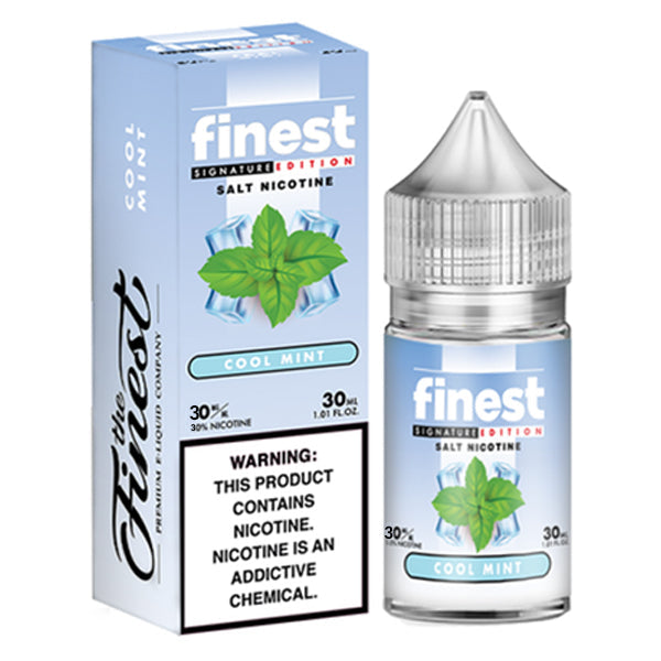 Finest Salt Series E-Liquid 30mL (Salt Nic) | 30mg Cool Mint with packaging