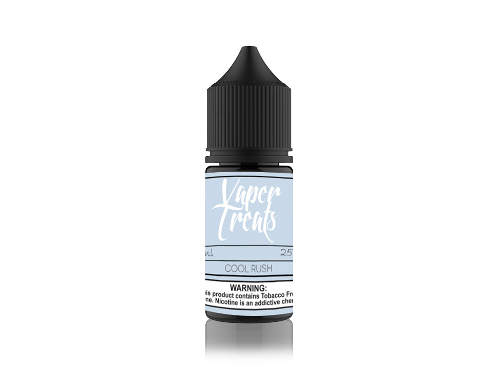 Vaper Treats Salt Series E-Liquid 30mL | 25mg Cool Rush Bottle