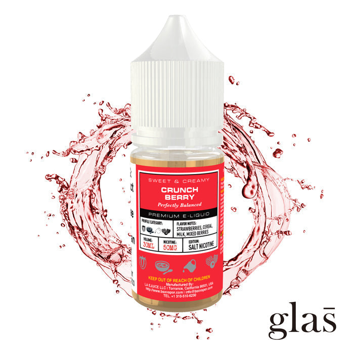 GLAS BSX TFN Salt Series E-Liquid 50mg | 30mL (Salt Nic) Crunch Berry