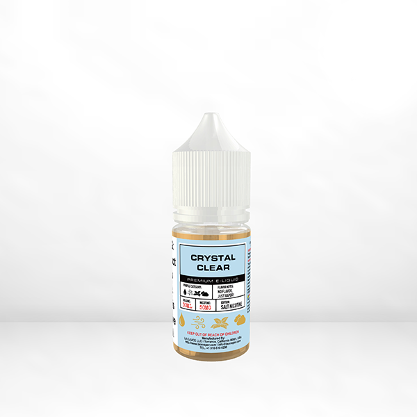 GLAS BSX TFN Salt Series E-Liquid 30mg | 30mL (Salt Nic) Crystal Clear