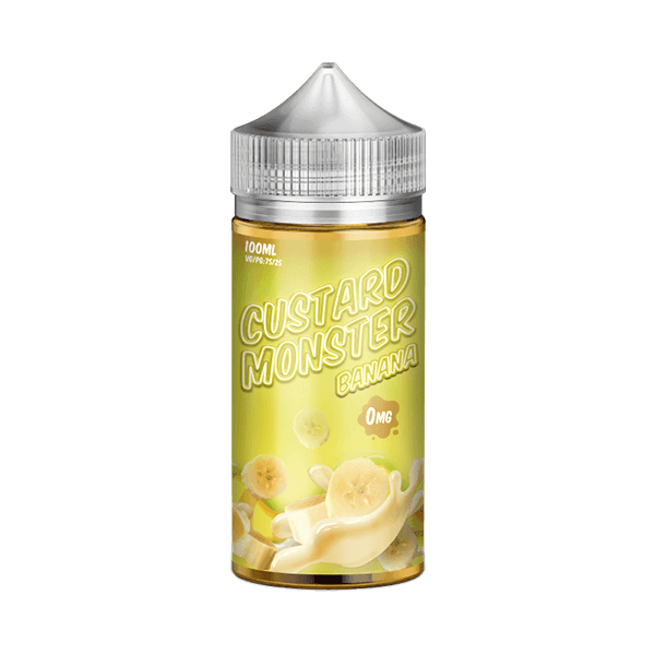 Jam Monster E-Liquid 100mL Custard Banana bottle