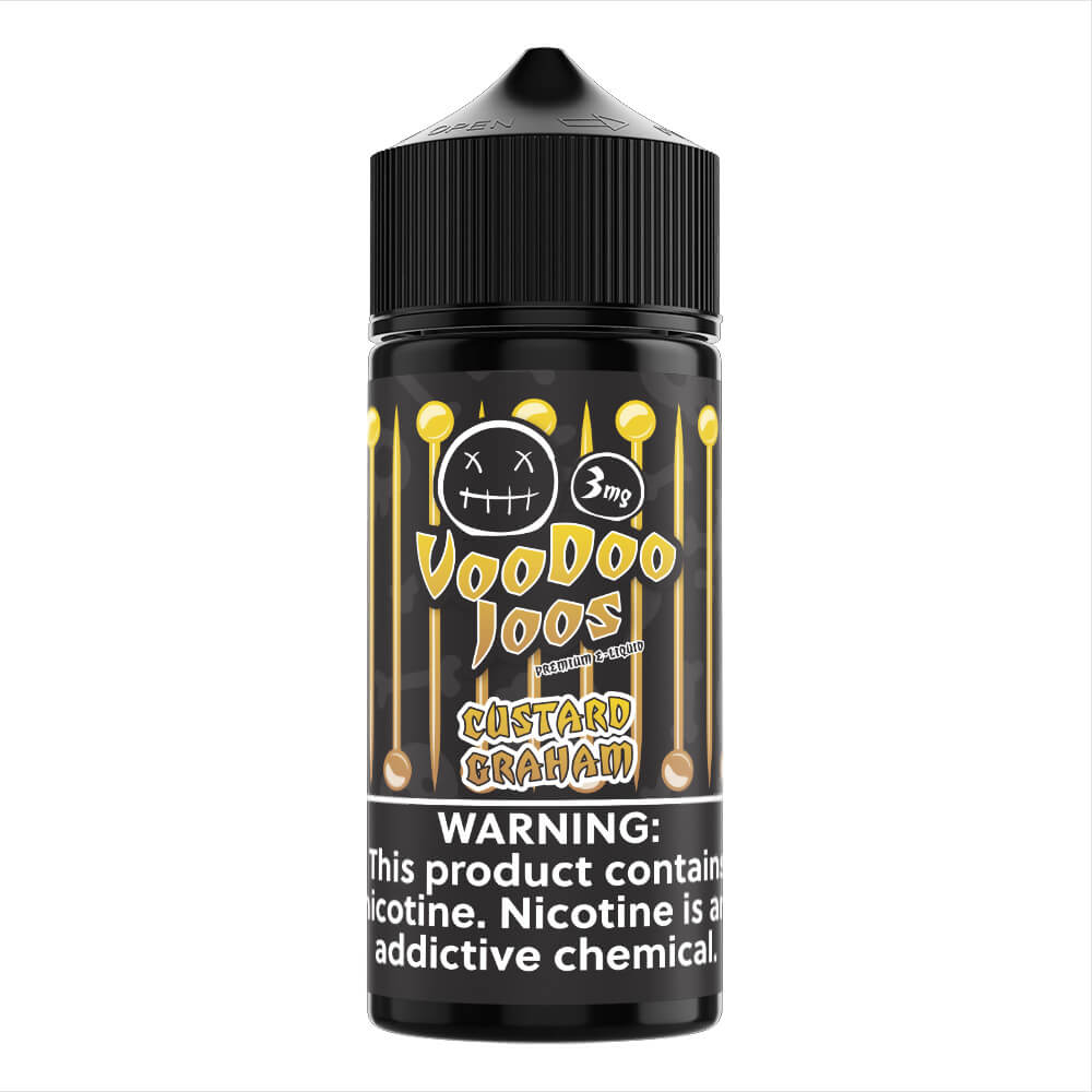 Voodoo Joos Series E-Liquid 100mL (Freebase) | 3mg Custard Graham