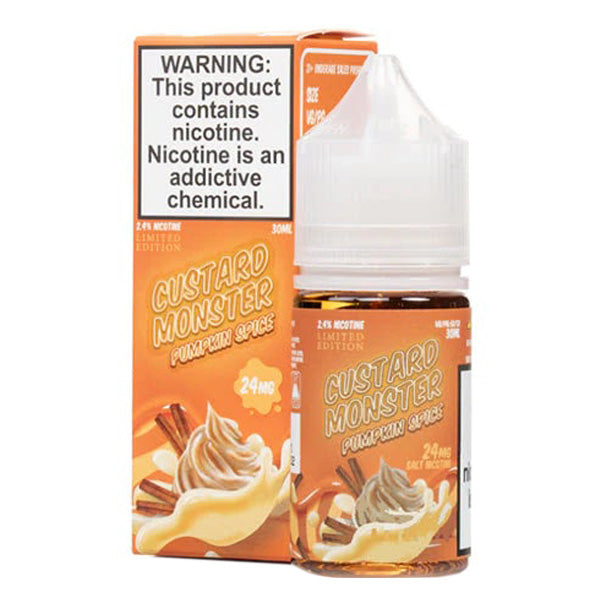 Jam Monster Salt Series E-Liquid 30mL Custard Monster Pumpkin Spice