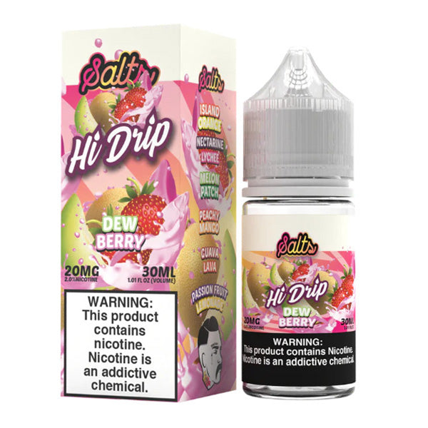 Hi-Drip Salt Series E-Liquid x2-15mL (Salt Nic) | 20mg Dewberry with packaging