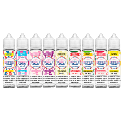 Dinner Lady TFN Series E-Liquid 60mL Group Photo