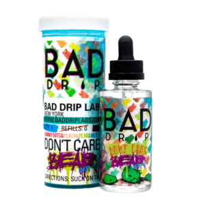 Bad Drip Series E-Liquid 60mL (Freebase) Don't Care Bear Iced Out with packaging