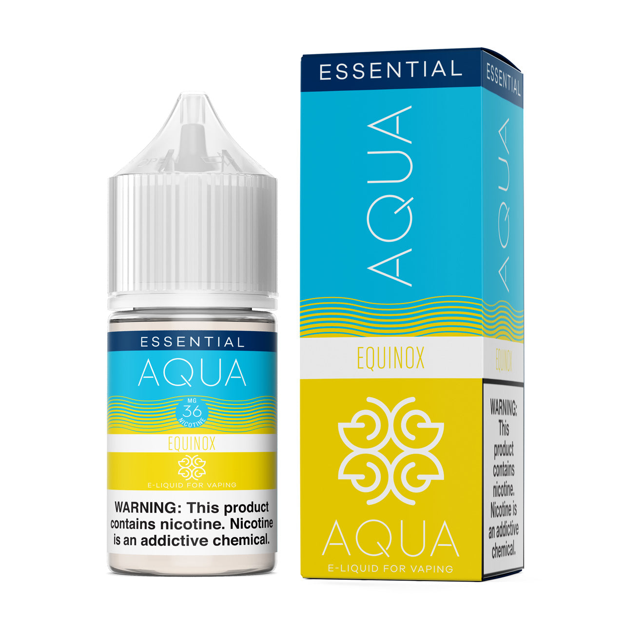 Aqua Salt Series E-Liquid 30mL (Salt Nic) |  Equinox with packaging